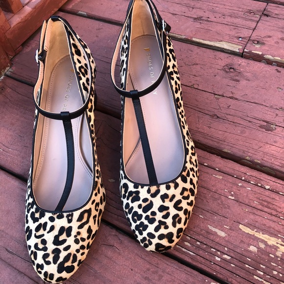 Shoes of Prey Shoes - Shoes Of Prey Ankle Strap Animal Print NWT